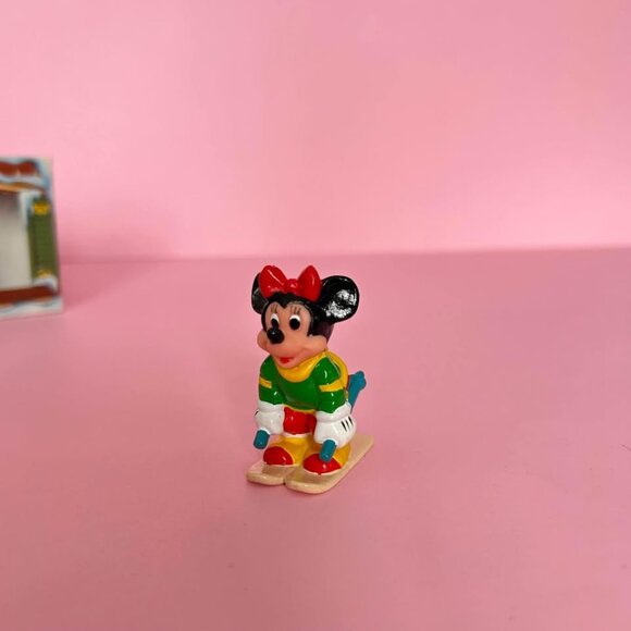 Vintage 1988 Disney Christmas Holiday 3” Figurines Applause NIB - Picture 3 of 7